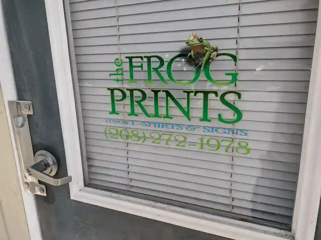The frog prints